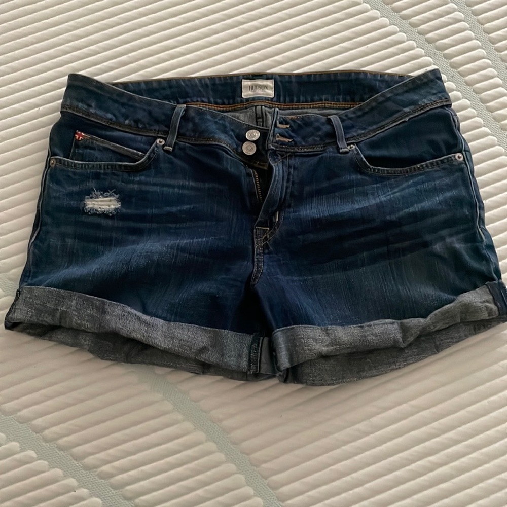 Cuffed Hudson shorts